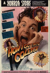 How I Got Into College Movie and Television Advertising Postcard Postcard