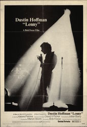 Dustin Hoffman as "Lenny" Movie and Television Advertising Postcard Postcard