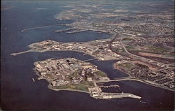 US Naval Base Newport, RI Postcard Postcard