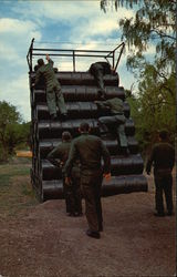 Obstacle Course, Lackland Air Force Base San Antonio, TX Postcard Postcard