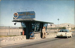 U.S. Naval Ordinance Test Station - Main Gate Postcard