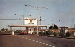 Entrance Gates at Travis Air Force Base California Postcard Postcard