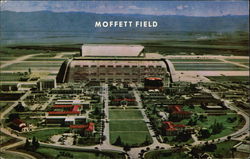 U.S. Naval Air Station, Moffett Field Sunnyvale, CA Postcard Postcard