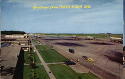 Greetings from Travis Air Force Base Postcard