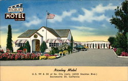 Niceley Motel Sacramento, CA Postcard Postcard