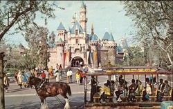 Sleeping Beauty Castle - Fantasyland Disney Postcard Postcard