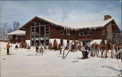 Lake Placid Club's Ski Loj at Mt. Whitney New York Postcard Postcard