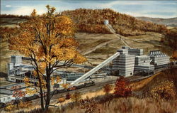 The Pittsburgh & Lake Erie Railroad Company, Loveridge Mine Fairview, WV Postcard Postcard