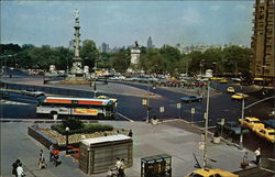 Columbus Circle New York, NY Postcard Postcard