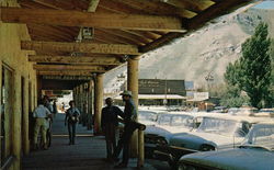 Board Sidewalks and Rustic Buildings Postcard