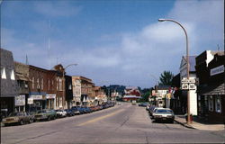 Downtown Iola Postcard