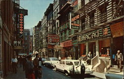 Street in Chinatown Postcard