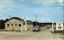 Main Gate (Lyons), Camp Crowder Postcard