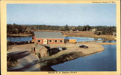 Edaville Railroad Station Postcard