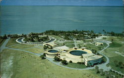 Aerial View of the Seaquarium Miami, FL Postcard Postcard