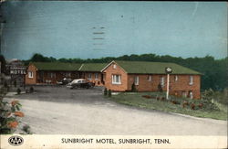 Sunbright Motel Postcard