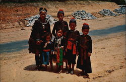 The Neao (Hill Tribe) in Doi Suthep Chiengmai, Thailand Southeast Asia Postcard Postcard