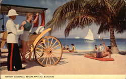 British Colonial Beach Postcard