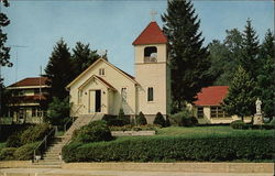 Saint John the Baptist Roman Catholic Church Postcard