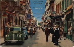 Main Street Postcard