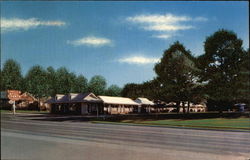 Lincoln Motor Courts Ruston, LA Postcard Postcard