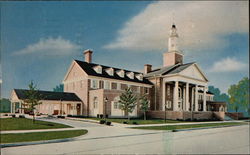 Strosacker Hall - The College Union Postcard