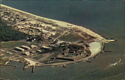 View of Fort Gaines, Georgia Postcard