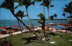 Monterrey Resort Motel Miami Beach, FL Postcard Postcard