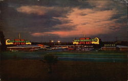 Rancho Bakersfield Motel California Postcard Postcard