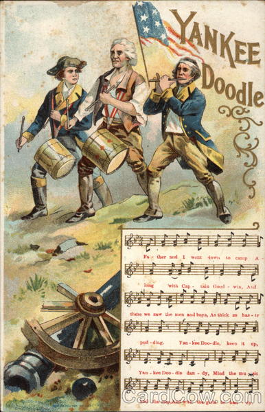 Yankee Doodle Songs Lyrics