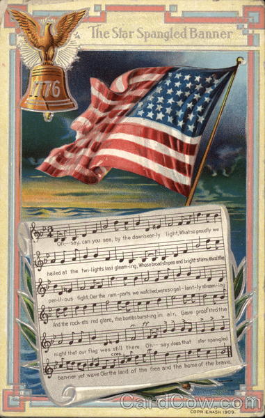 songs about friends star spangled banner lyrics