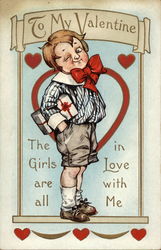 To My Valentine Postcard