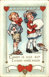 Candy is Nice But I Know Who's Nicer Postcard