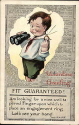 Valentine Greeting Postcard