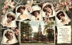 Philadelphia Belles Postcard