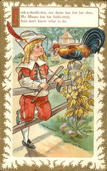 Cock-a-Doodle-Doo Postcard