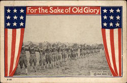 Infantry Drill Postcard