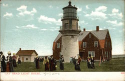 Gay Head Light House Aquinnah, MA Postcard Postcard