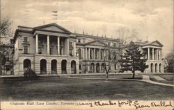 Osgoode Hall (Law Courts) Postcard