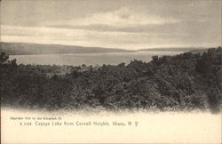 Cayuga Lake from Cornell Heights Ithaca, NY Postcard Postcard