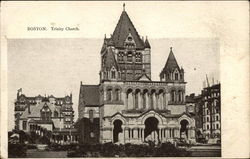 Trinity Church Boston, MA Postcard Postcard