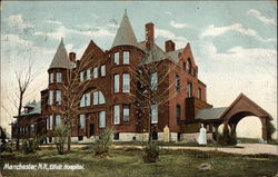 Elliott Hospital Postcard