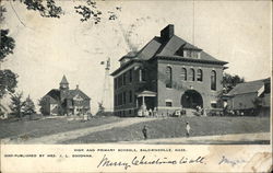 High and Primary Schools Postcard