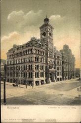 Chamber of Commerce Building Milwaukee, WI Postcard Postcard