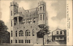 Temple of Ivanhoe, Commandry No.24 K.T Milwaukee, WI Postcard Postcard