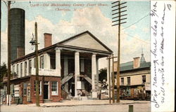 Old Mecklenburg County Court House Charlotte, NC Postcard Postcard