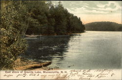 East Shore of Granite Lake Postcard