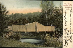 Polley Bridge, Ashuelot River Postcard