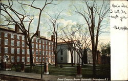 Brown University - Front Campus Providence, RI Postcard Postcard