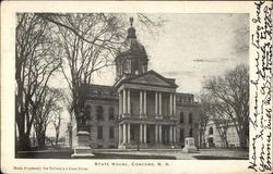 View of State House Concord, NH Postcard Postcard